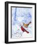 Nature in Winter II-Vivien Rhyan-Framed Art Print