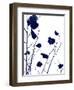 Nature Indigo Blue II-Danielle Carson-Framed Art Print