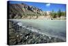 Nature Lanscape with Chilcotin River in Grasslands, Canada-Richard Wright-Stretched Canvas