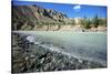 Nature Lanscape with Chilcotin River in Grasslands, Canada-Richard Wright-Stretched Canvas