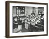 Nature Lesson, Albion Street Girls School, Rotherhithe, London, 1908-null-Framed Premium Photographic Print