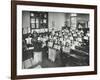 Nature Lesson, Albion Street Girls School, Rotherhithe, London, 1908-null-Framed Photographic Print