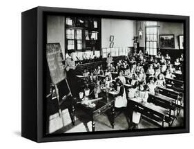 Nature Lesson, Class Iiib, Albion Street Girls School, Rotherhithe, London, 1908-null-Framed Stretched Canvas