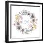 Nature Love Wreath-Patricia Pinto-Framed Art Print