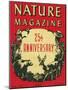 Nature Magazine - 25th Anniversary Issue, View of Wildlife and Birds, c.1948-Lantern Press-Mounted Art Print