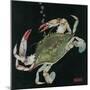 Nature Magazine - View of a Blue Crab, c.1933-Lantern Press-Mounted Art Print