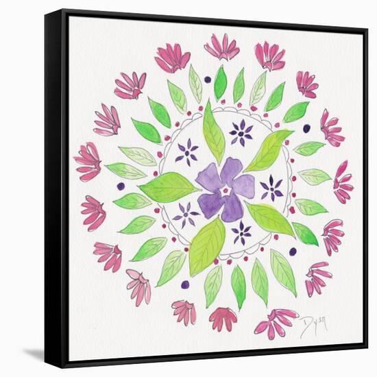 Nature Mandala I-Beverly Dyer-Framed Stretched Canvas