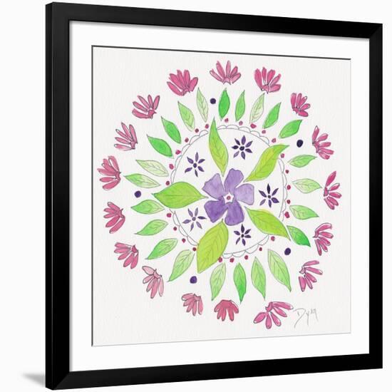 Nature Mandala I-Beverly Dyer-Framed Art Print