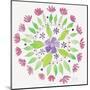 Nature Mandala I-Beverly Dyer-Mounted Art Print