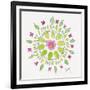 Nature Mandala II-Beverly Dyer-Framed Premium Giclee Print