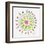 Nature Mandala II-Beverly Dyer-Framed Art Print