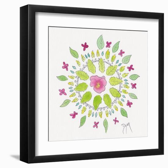 Nature Mandala II-Beverly Dyer-Framed Art Print