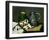 Nature Morte À La Bouilloire, Still Life with Kettle, 1869, Detail-Paul C?zanne-Framed Giclee Print