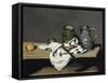 Nature morte à la bouilloire-Paul Cézanne-Framed Stretched Canvas