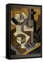 Nature Morte à la Bouteille de Vin, 1918-Juan Gris-Framed Stretched Canvas