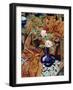 Nature morte à la draperie et au bouquet-Suzanne Valadon-Framed Giclee Print