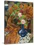 Nature morte à la draperie et au bouquet-Suzanne Valadon-Stretched Canvas