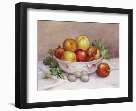 Nature Morte a la Grenade-Pierre-Auguste Renoir-Framed Premium Giclee Print