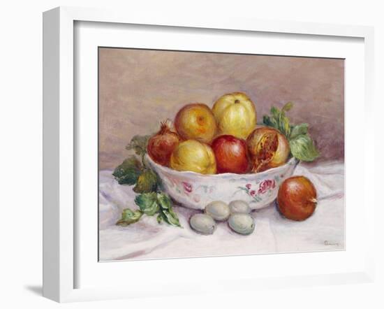 Nature Morte a la Grenade-Pierre-Auguste Renoir-Framed Giclee Print