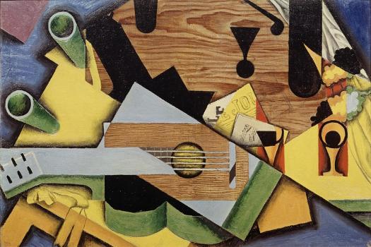 'Nature Morte à la Guitare" (Still Life with Guitar), 1913' Giclee Print -  Juan Gris | AllPosters.com
