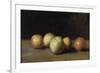 Nature morte à la pomme, la poire et aux pêches-Jean Jacques Henner-Framed Giclee Print