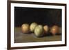 Nature morte à la pomme, la poire et aux pêches-Jean Jacques Henner-Framed Giclee Print