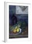 Nature morte au dessin de Delacroix-Paul Gauguin-Framed Giclee Print