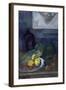 Nature morte au dessin de Delacroix-Paul Gauguin-Framed Giclee Print