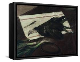 Nature morte au dindon-Jacques-emile Blanche-Framed Stretched Canvas