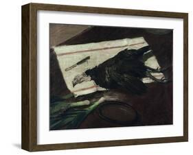 Nature morte au dindon-Jacques-emile Blanche-Framed Giclee Print