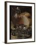 Nature morte au flacon de vin et aux poissons-Georg Flegel-Framed Giclee Print