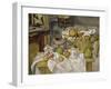 Nature morte au panier ou La Table de cuisine-Paul Cézanne-Framed Giclee Print