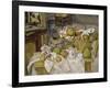 Nature morte au panier ou La Table de cuisine-Paul Cézanne-Framed Giclee Print