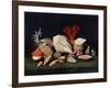 Nature Morte Aux Coquillages Et Coraux, 17Th Century (Oil on Canvas)-Jacques Linard-Framed Giclee Print