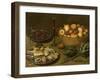 Nature morte aux fruits et aux artichauts-null-Framed Giclee Print