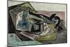 Nature morte aux journaux-Marie Blanchard-Mounted Giclee Print