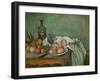 Nature Morte aux Oignons (Still-life with onions). Oil on canvas (1895) 66 x 82 cm R. F. 2817.-Paul Cezanne-Framed Giclee Print