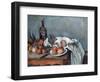 Nature Morte Aux Oignons (Still Life with Onions)-Paul Cézanne-Framed Giclee Print