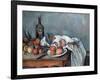 Nature Morte Aux Oignons (Still Life with Onions)-Paul Cézanne-Framed Giclee Print