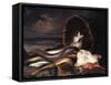 Nature morte aux poissons-Jacques-emile Blanche-Framed Stretched Canvas