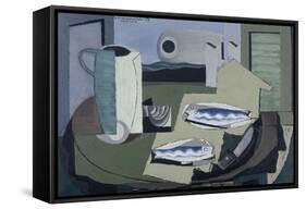 Nature morte aux poissons-Louis Marcoussis-Framed Stretched Canvas