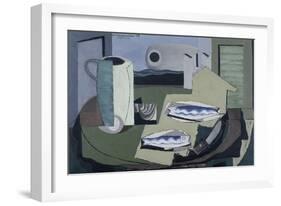 Nature morte aux poissons-Louis Marcoussis-Framed Giclee Print