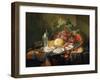 Nature Morte De Petit Dejeuner - Breakfast Still Life, by Heem, Cornelis, De (1631-1695). Oil on Wo-Cornelis De Heem-Framed Giclee Print