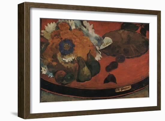 Nature morte "Fête Gloanec"-Paul Gauguin-Framed Giclee Print