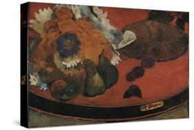 Nature morte "Fête Gloanec"-Paul Gauguin-Stretched Canvas