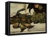 Nature Morte, Fruits Sur Une Table, Still Life with Fruit, Grapes, Peaches and Almonds, 1864-Edouard Manet-Framed Stretched Canvas