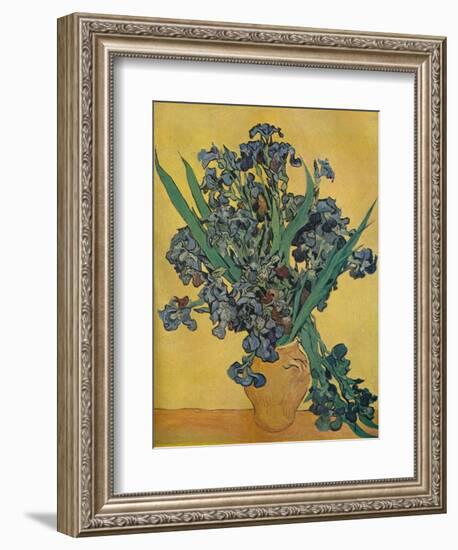 'Nature Morte: Iris', 1890-Vincent van Gogh-Framed Giclee Print