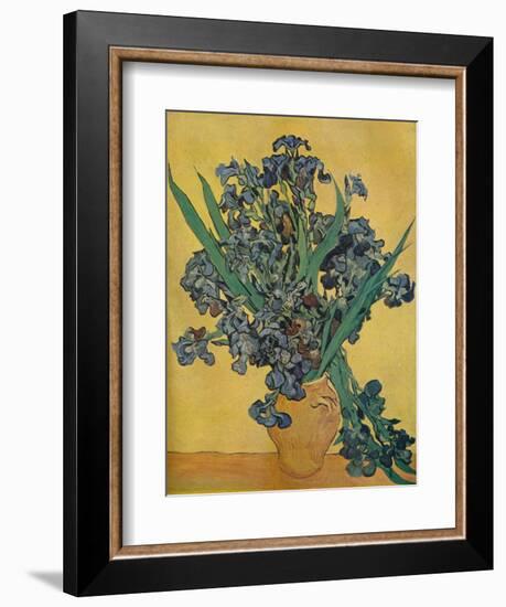 'Nature Morte: Iris', 1890-Vincent van Gogh-Framed Giclee Print