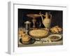 Nature Morte - Still Life - Peinture De Clara Peeters (1594-1658), 1610-1615 - Oil on Canvas, 55X73-Clara Peeters-Framed Giclee Print