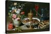 Nature Morte - Still Life - Peinture De Clara Peeters (1594-1658), 1611 - Oil on Canvas, 52X73 - Mu-Clara Peeters-Stretched Canvas